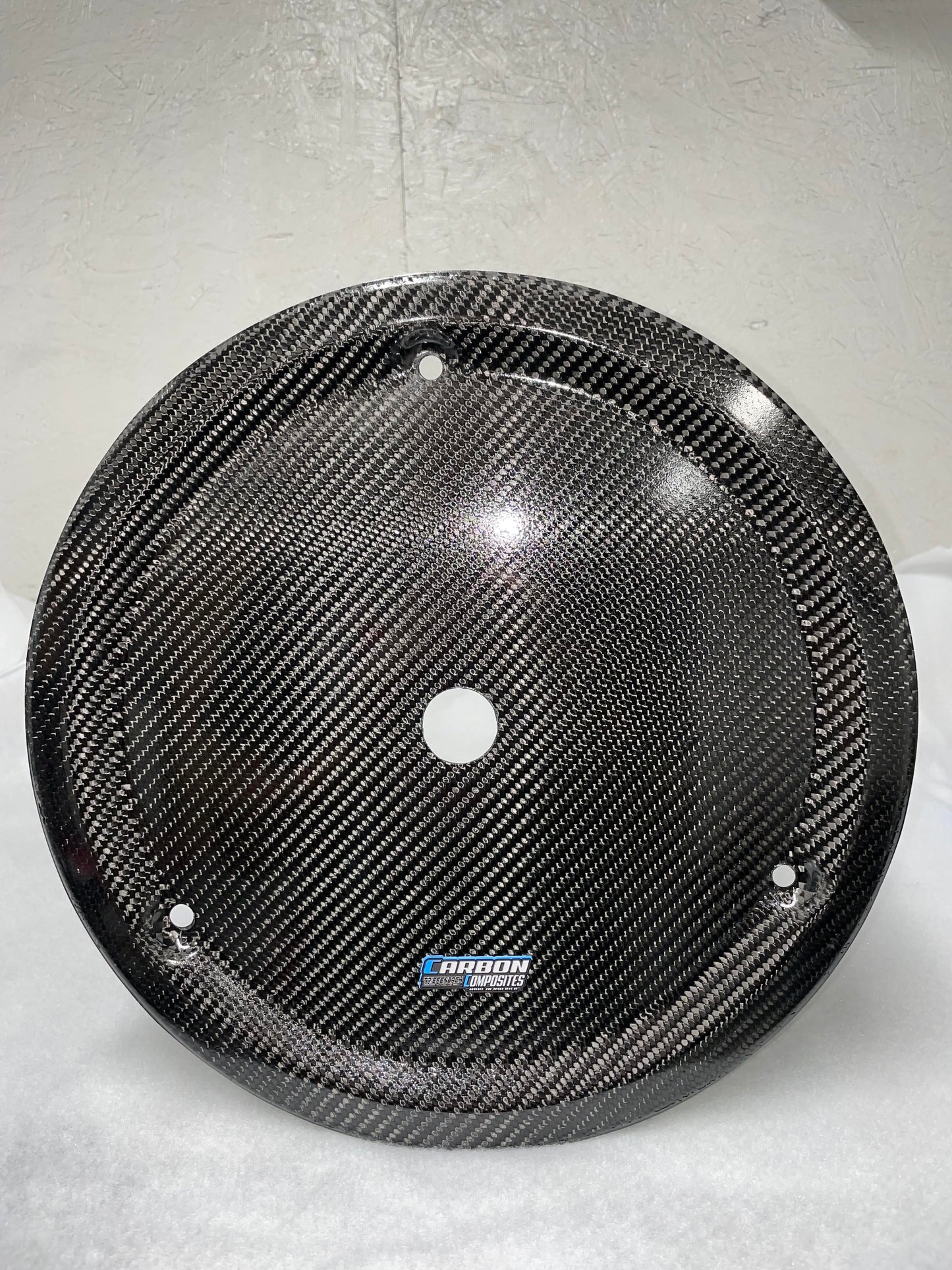 15" Carbon Wheel Cover (3 Hole)