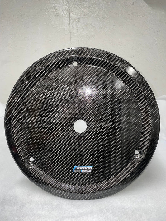 15" Carbon Wheel Cover (3 Hole)